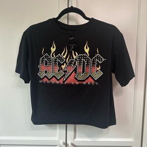 AC/DC Black Graphic T-Shirt
